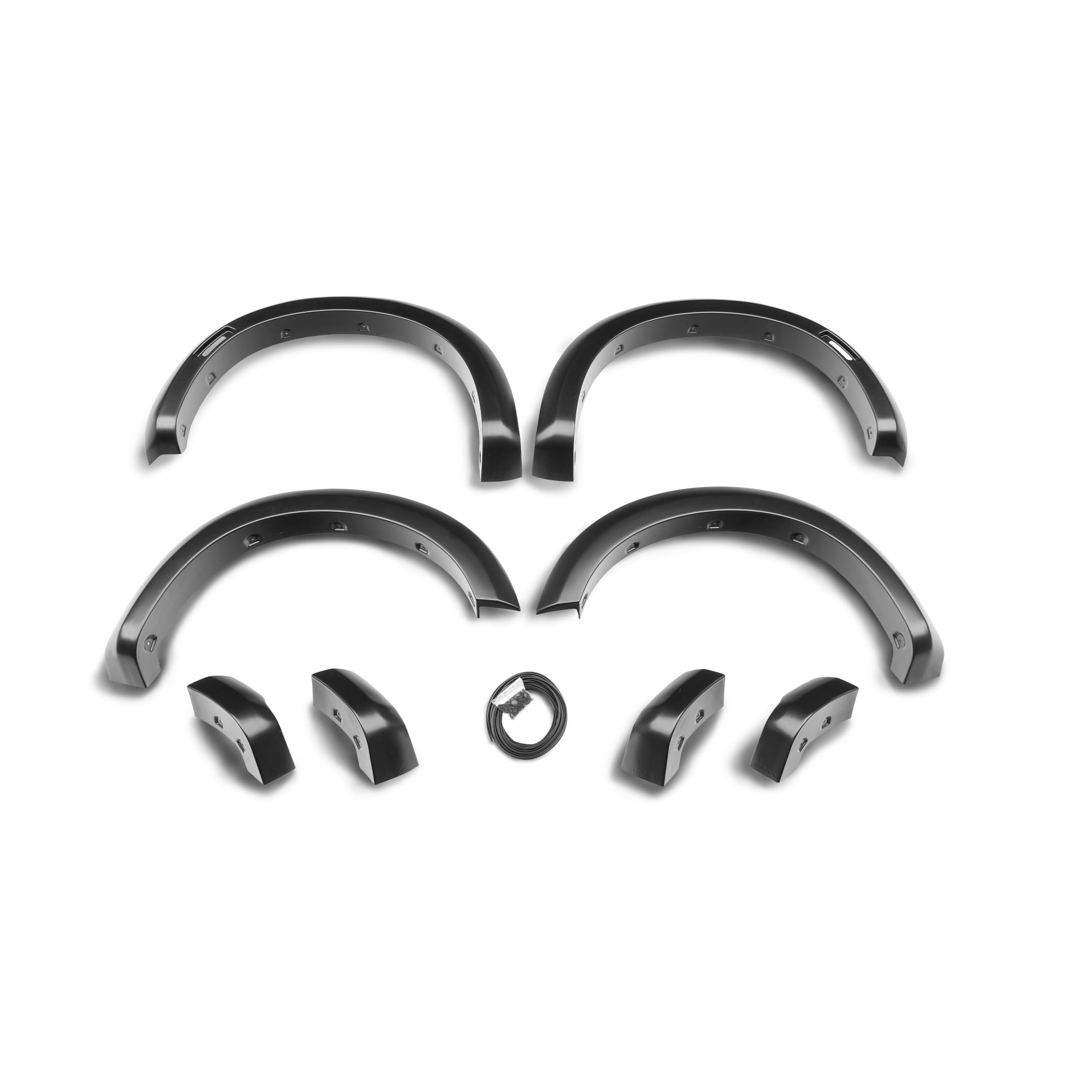 Husky Liners Extend-A-Fender Style Fender Flares | Fits 2023-2026 Ford F-250 Super Duty, 2023-2026 Ford F-350, Super Duty | Front & Rear, 4-pcs. Black | 2802971