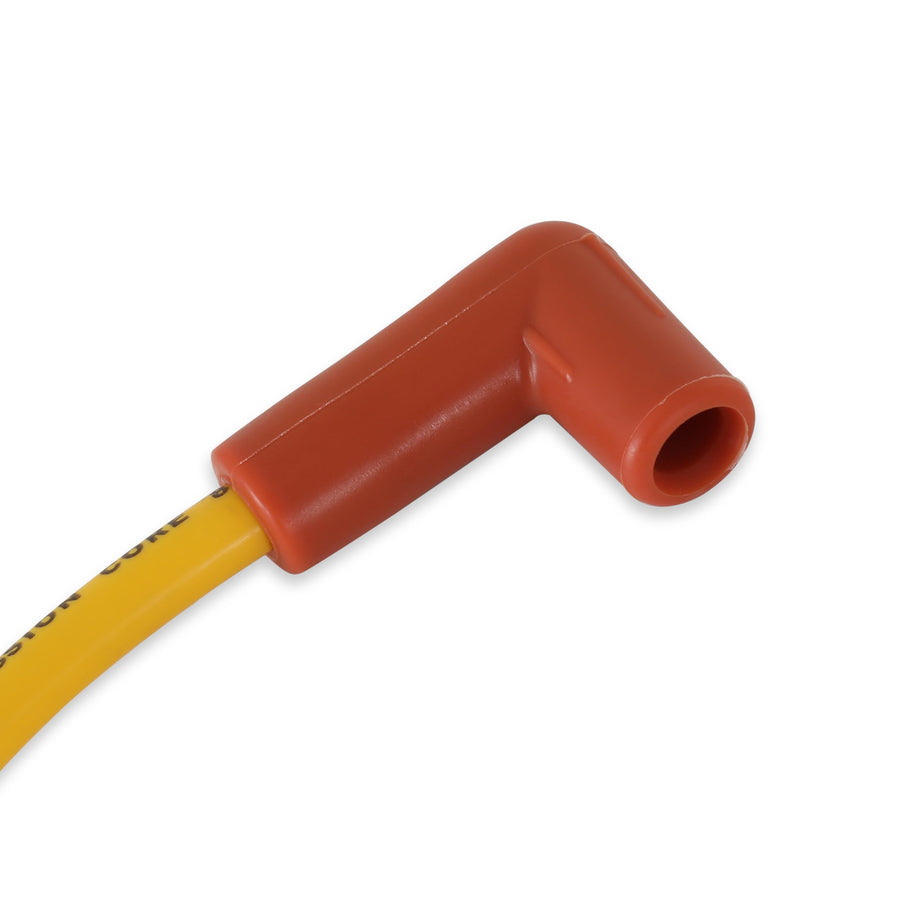 Spark Plug Wire Set ACCEL 4042 - Super Stock Graphite Core 8mm - Yellow