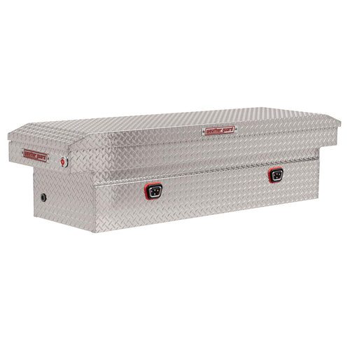 Weather Guard Saddle Box Model 127-0-04, Aluminum, Full Standard, Clear, 11.0 cu ft