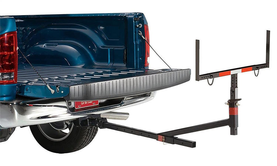 Hitch Mounted Lund Truck Bed Extender, Black