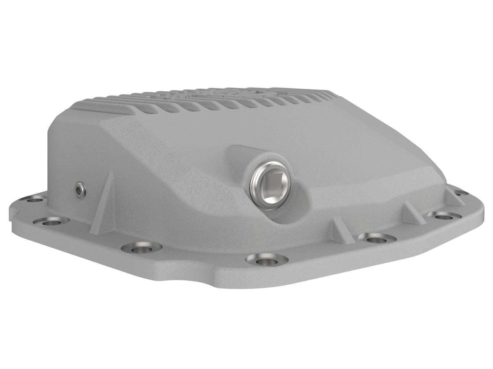aFe POWER Rear Differential Cover Street Series Raw w/Machined Fins - #46-71180A - Ford F-150 15-23 (Super 8.8-12)