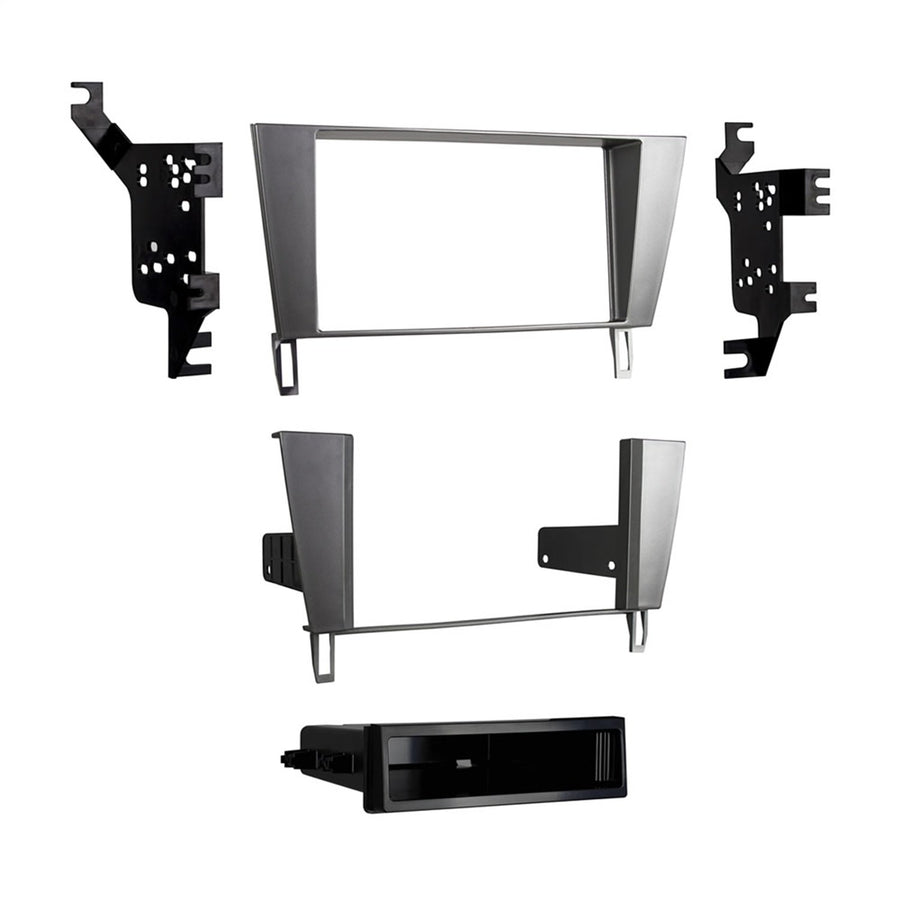 Metra Double DIN Dash Kit 99-8161S for Select 2002-2010 Lexus SC430 Vehicles (Silver)