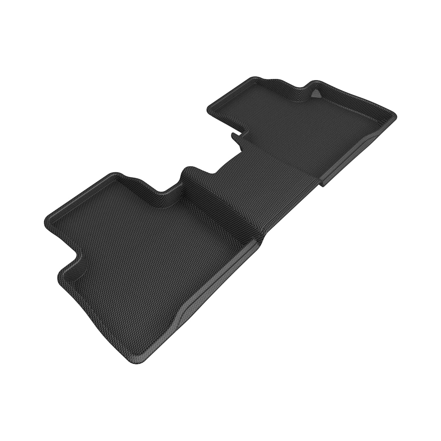 Kagu Floor Mat 3D MAXpider Custom Fit (Black) Compatible with Lexus Nx Gasoline 2022-2025 - Second Row