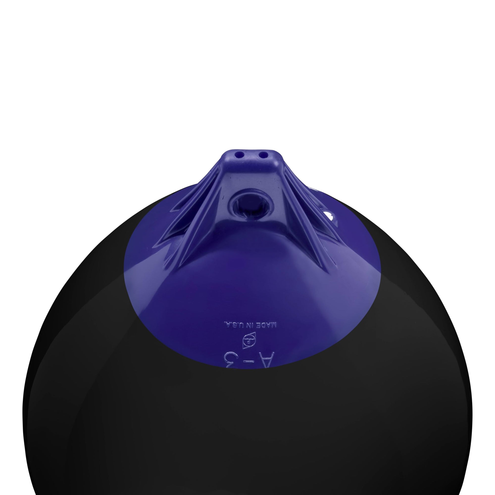 A-3 Standard Blue Ropehold Polyform Buoy - Black