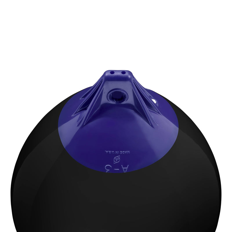 A-3 Standard Blue Ropehold Polyform Buoy - Black