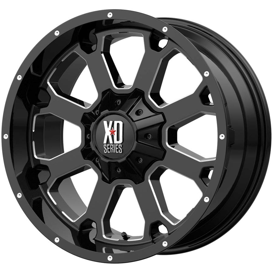 KMC Wheels XD825 BUCK 25 Black Wheel Chromium (hexavalent compounds) (5 x 78 mm, 20 x 9. inches /0 mm Offset)