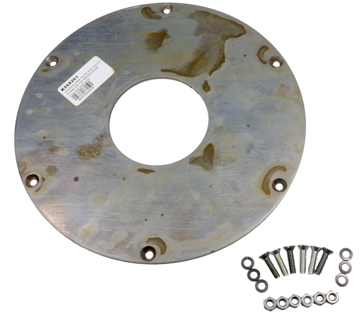 Dexter Replacement Armature Plate Kit for AL-KO & Hayes 9K-16K Axle Equipped with Electric Brakes (K71-864-00)