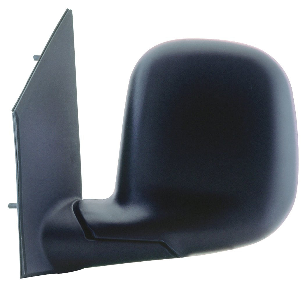 Fit System Side Driver Mirror for Chevy Express Full Size Van, GMC Savanna Full Size Van, Black, Foldaway, Manual