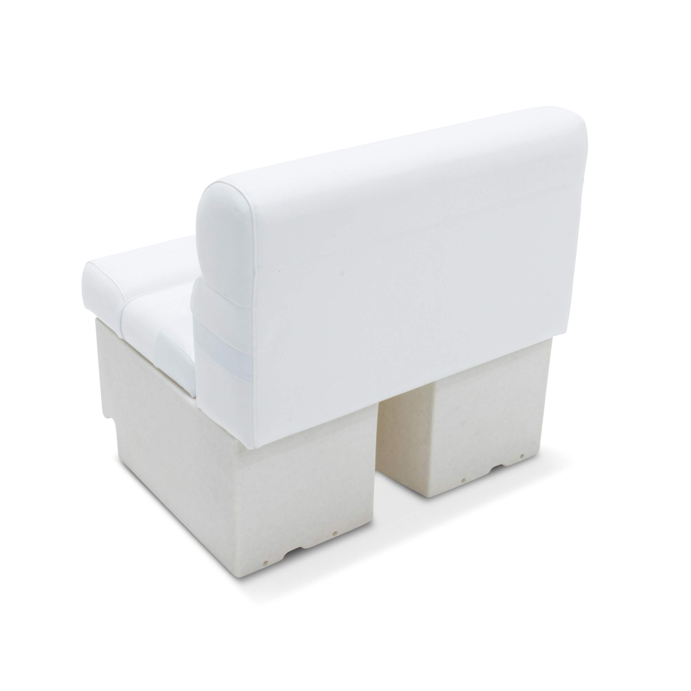 30" L x 26" W x 30" H White Bench Seat - Taylor Made 674641 Platinum Series