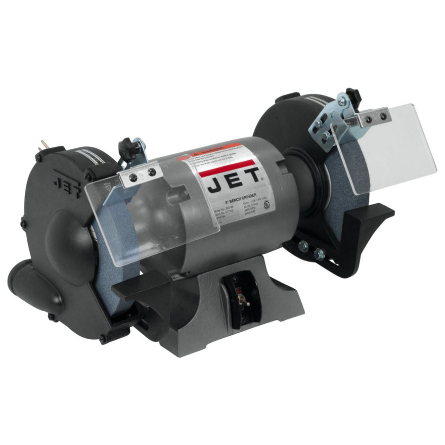 JET 8-Inch Grinder Bench, 3450 RPM, 1/2 HP, 120V 1Ph (Model JBG-8)