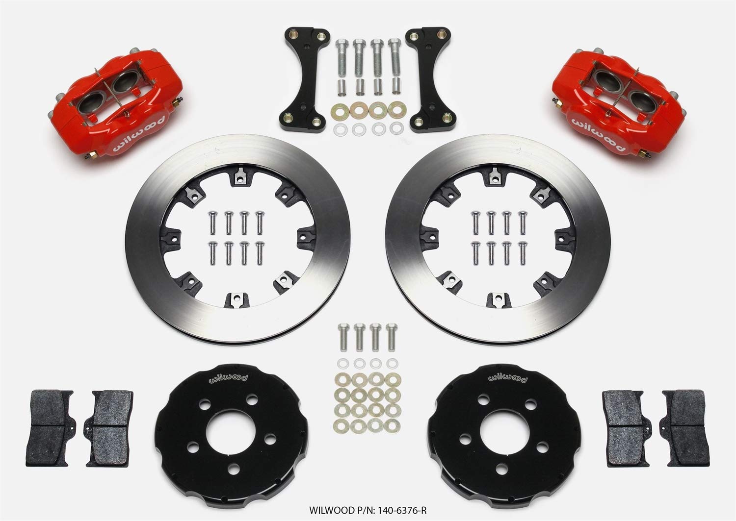 Front Hat Kit FDLI, 12.19", Red