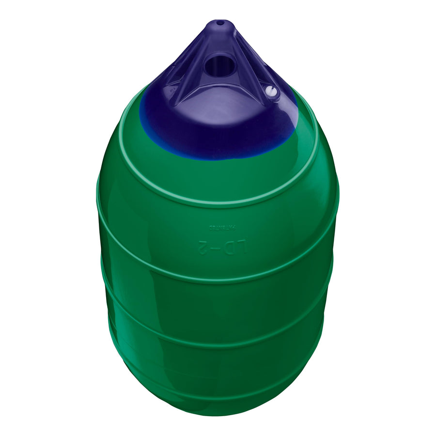 Polyform Low Drag Buoy LD-2 Standard Blue Ropehold - Forest Green Series