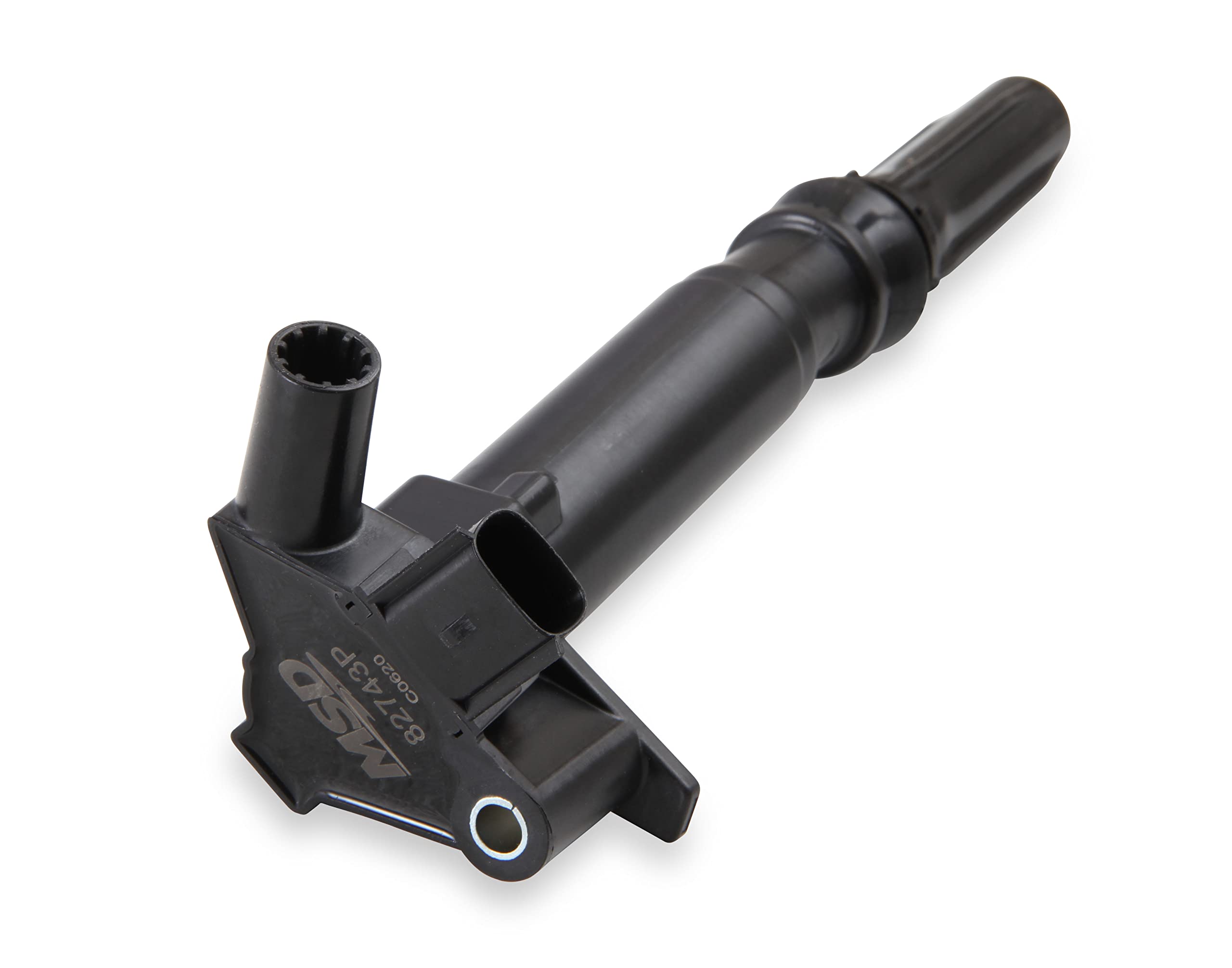 Ignition Coil MSD 82743P - Black - Individual