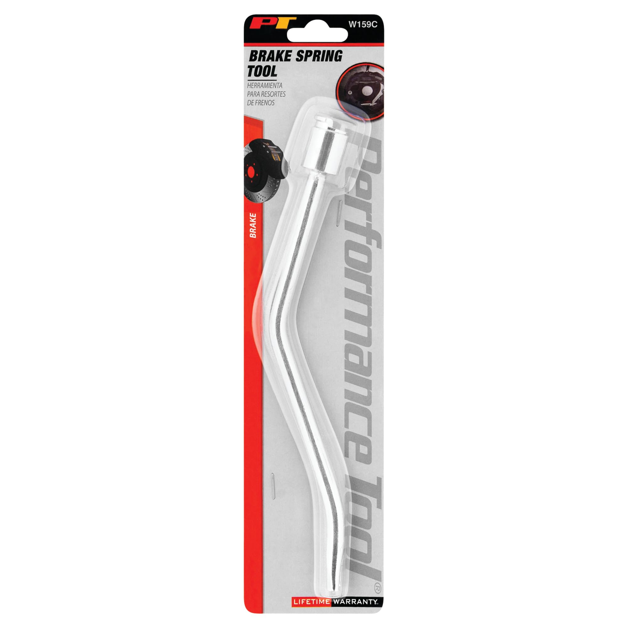 Brake Spring Installer Performance Tool W159C - Heavy Duty Tool for Installing and Removing Brake Springs with Ease and Precision