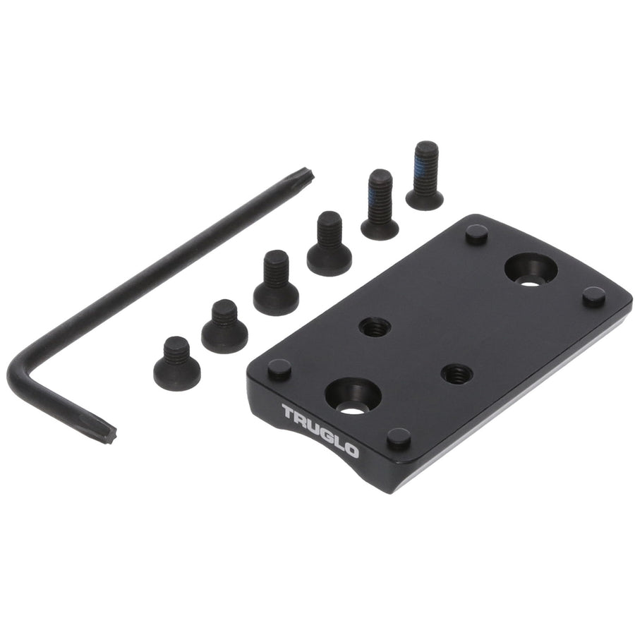 Shotgun Receiver Mount TRUGLO | Tactical Hunting Shooting Versatile Lightweight Durable Compact Dot Optic Steel Mount Plate | Hardware & Tools Included, Remington Receiver Mount, 4-Post Mount
