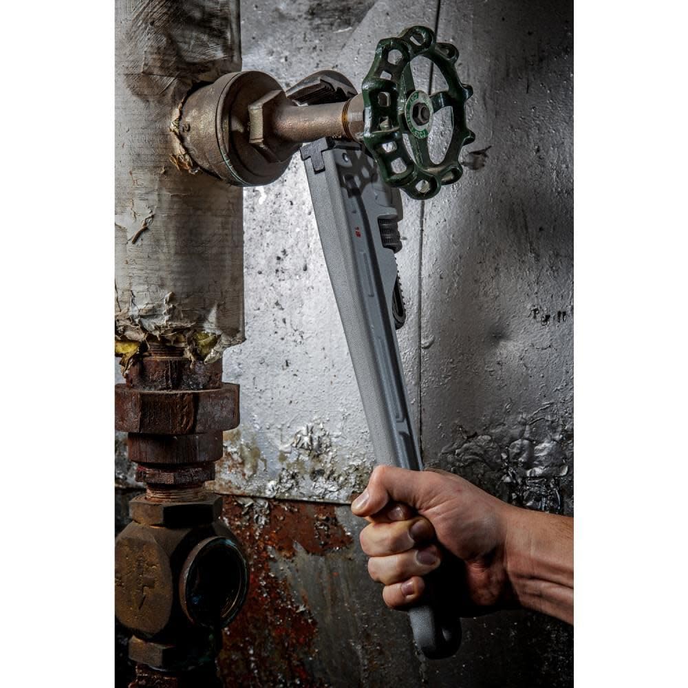Pipe Crescent Tool Wrench Aluminum 18'