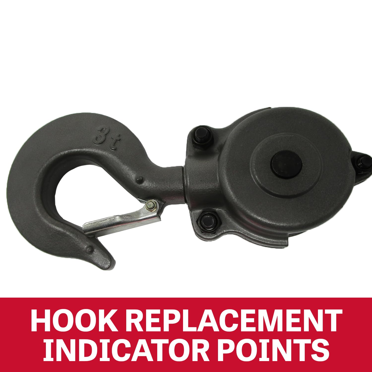 3-Ton JET Hand Chain Hoist, 20' Lift (Model S90-300-20)