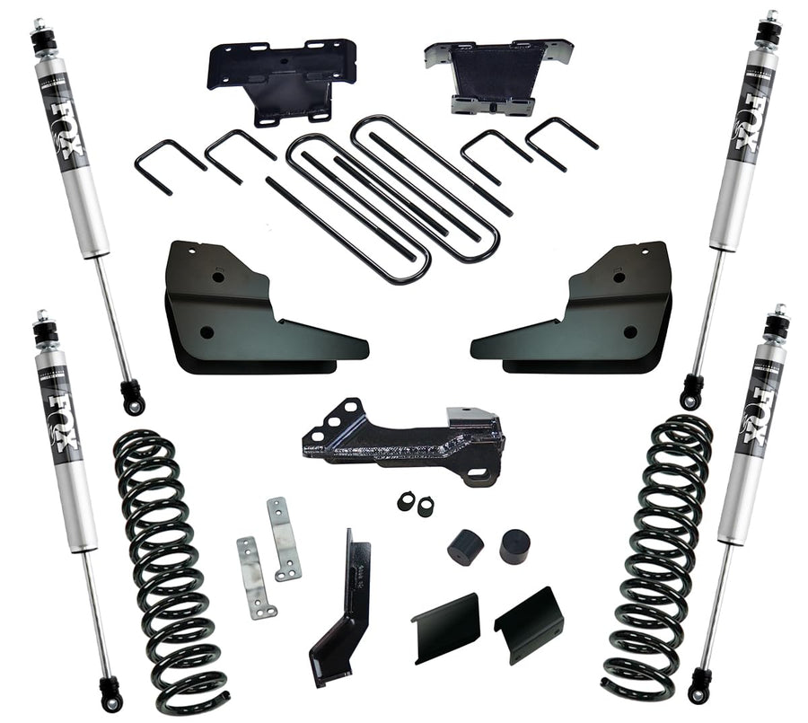 4" Lift Kit SUPERLIFT SUSPENSION for Ford F-250/F-350 | Complete Lift Kit with Front & Rear Fox 2.0 Series Shocks | K1028F | Fits 2023-2024 Ford F-250/F-350 Super Duty 4WD Doesn't Fit Gas Engines