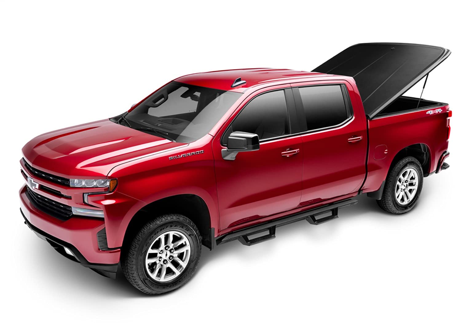 UnderCover SE RealTruck One-Piece Truck Bed Tonneau Cover | UC1186 | Fits 2019 - 2025 Chevy/GMC Silverado/Sierra 1500 6' 7" Bed (79.4")