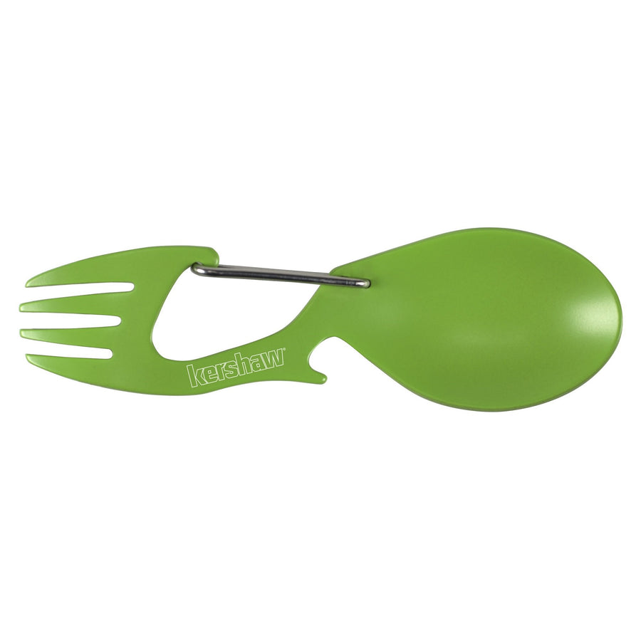 Multi-Tool Kershaw’s Green Ration (1140GRN) with Fork, Spoon and Bottle Opener