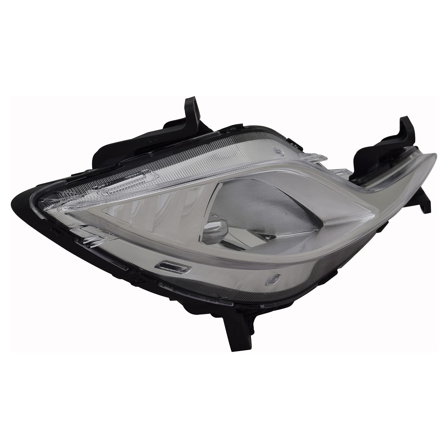 Right TYC Fog Light Assembly Compatible with 2011-2015 Hyundai Santa Fe