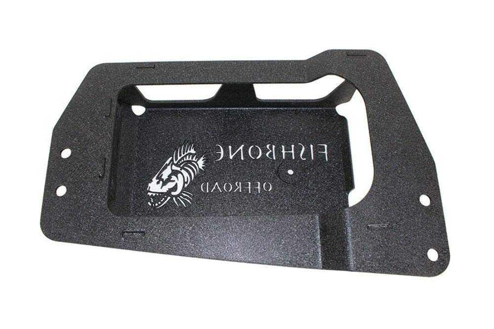 Offroad FISHBONE Jeep JK EVAP Canister Skid Plates 07-11 Wrangler JK Steel Black Textured Powdercoat