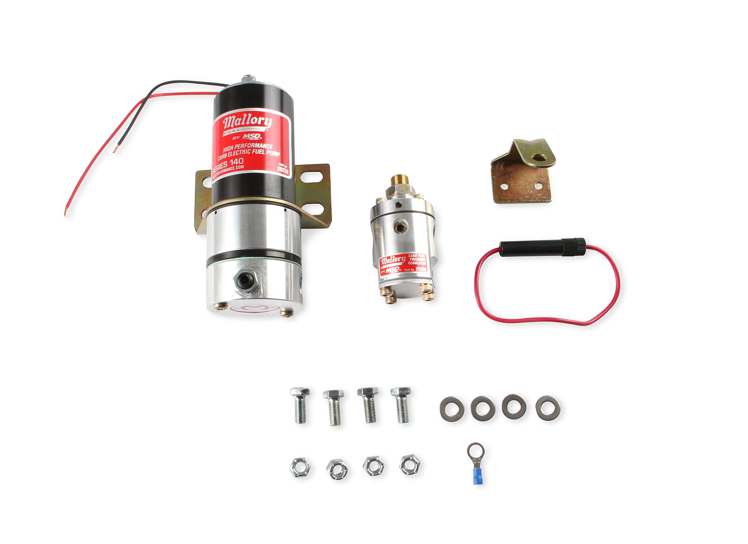 Model 140 Mallory 29209 Fuel Pump with Non-Bypass Regulator