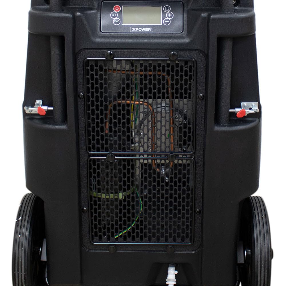LGR Dehumidifier, XPOWER Commercial Water Removal 165, Volts 115, Amps 10.2, Model# XD-165L