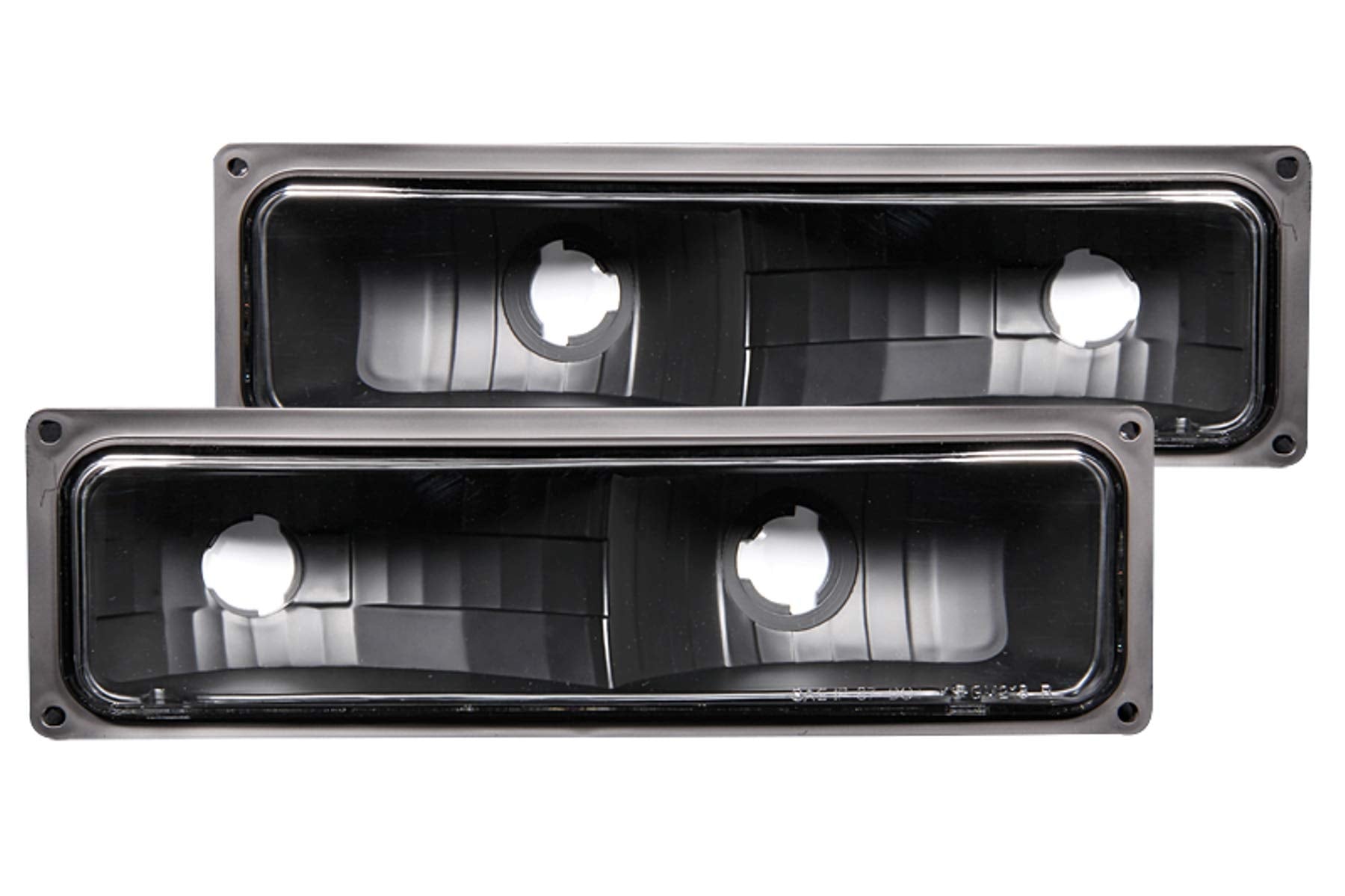 Chevrolet Anzo USA 511053 Black Parking Light Assembly - (Sold in Pairs)