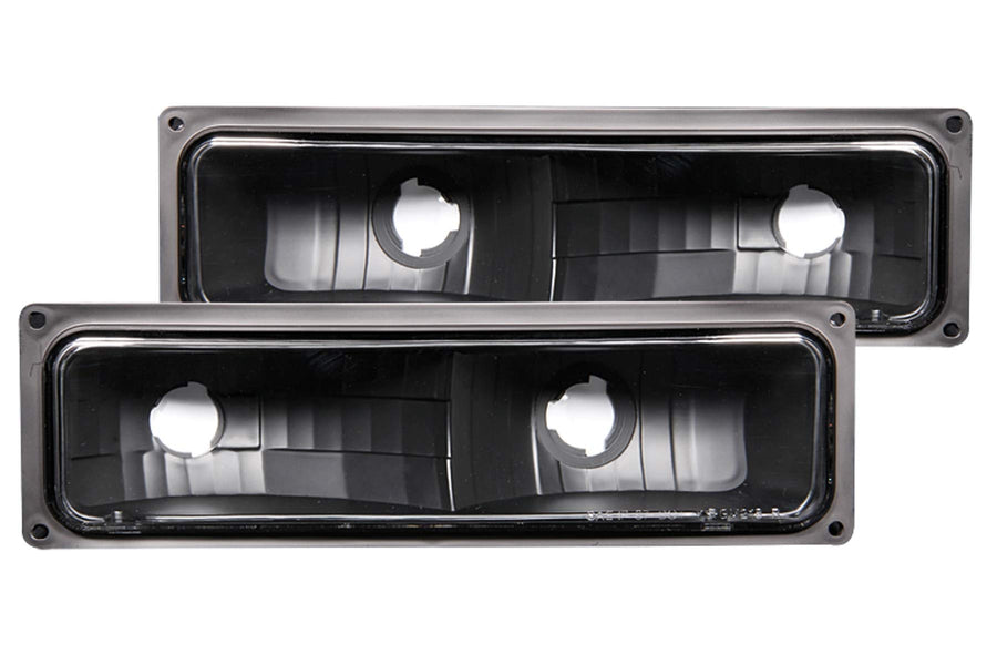Chevrolet Anzo USA 511053 Black Parking Light Assembly - (Sold in Pairs)