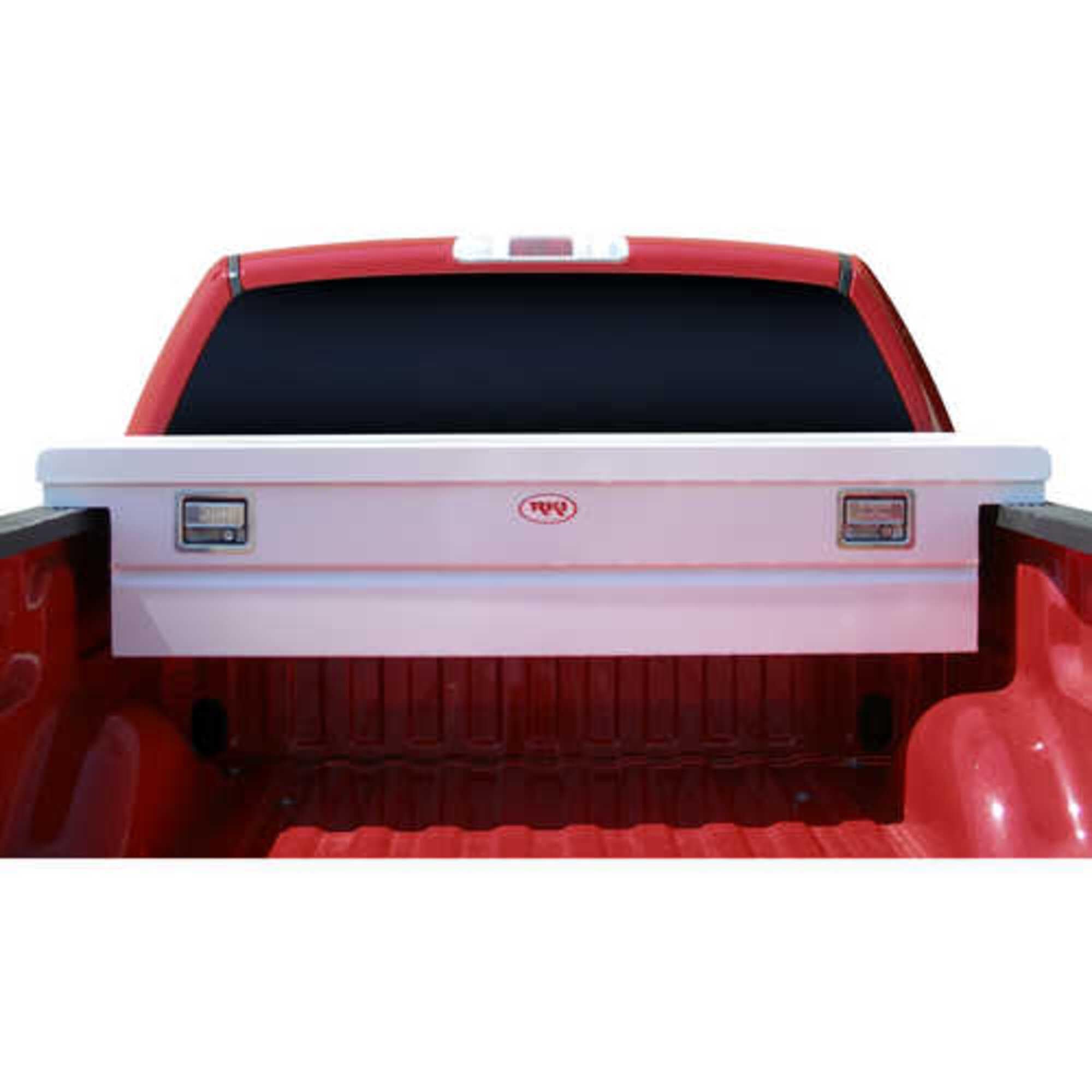 RKI C63LPD Steel Single Lid Lp Deep Xbox - Fullsize Trucks, White