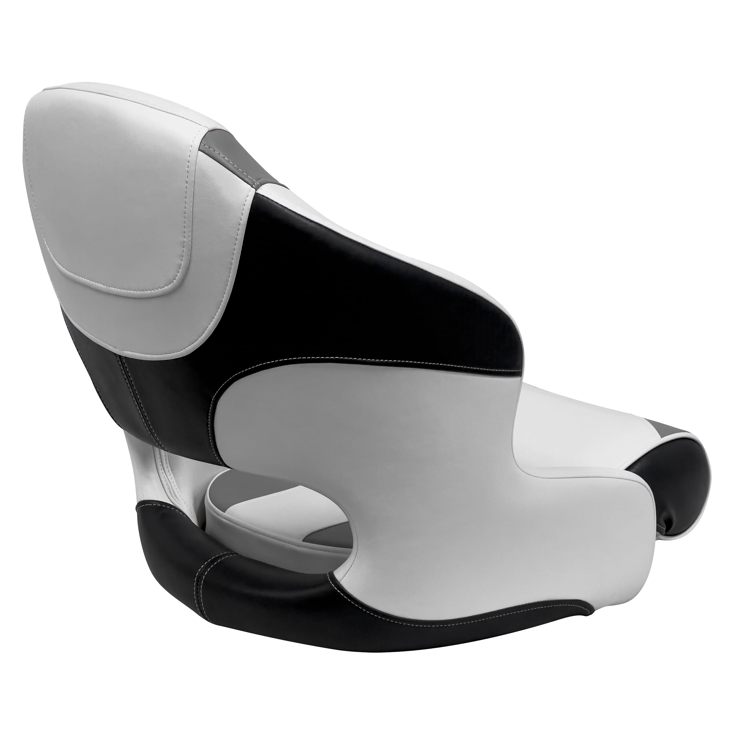 Baja Series Wise 3315-1782 Bucket Seat with Bolster, Brite White/Grey/Black