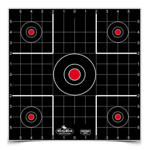 Dirty Bird Birchwood Casey Target 12 inch Sight In 12 Pack