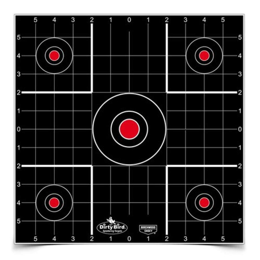 Dirty Bird Birchwood Casey Target 12 inch Sight In 12 Pack