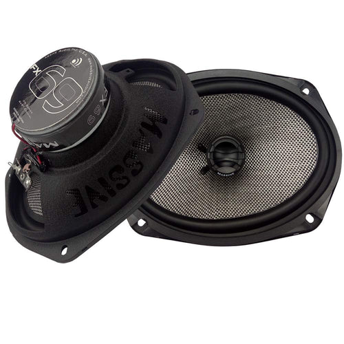 FX69 Massive Audio FX Series 6-Inch x 9-Inch 75-Watt-RMS 2-Way Coaxial Speakers