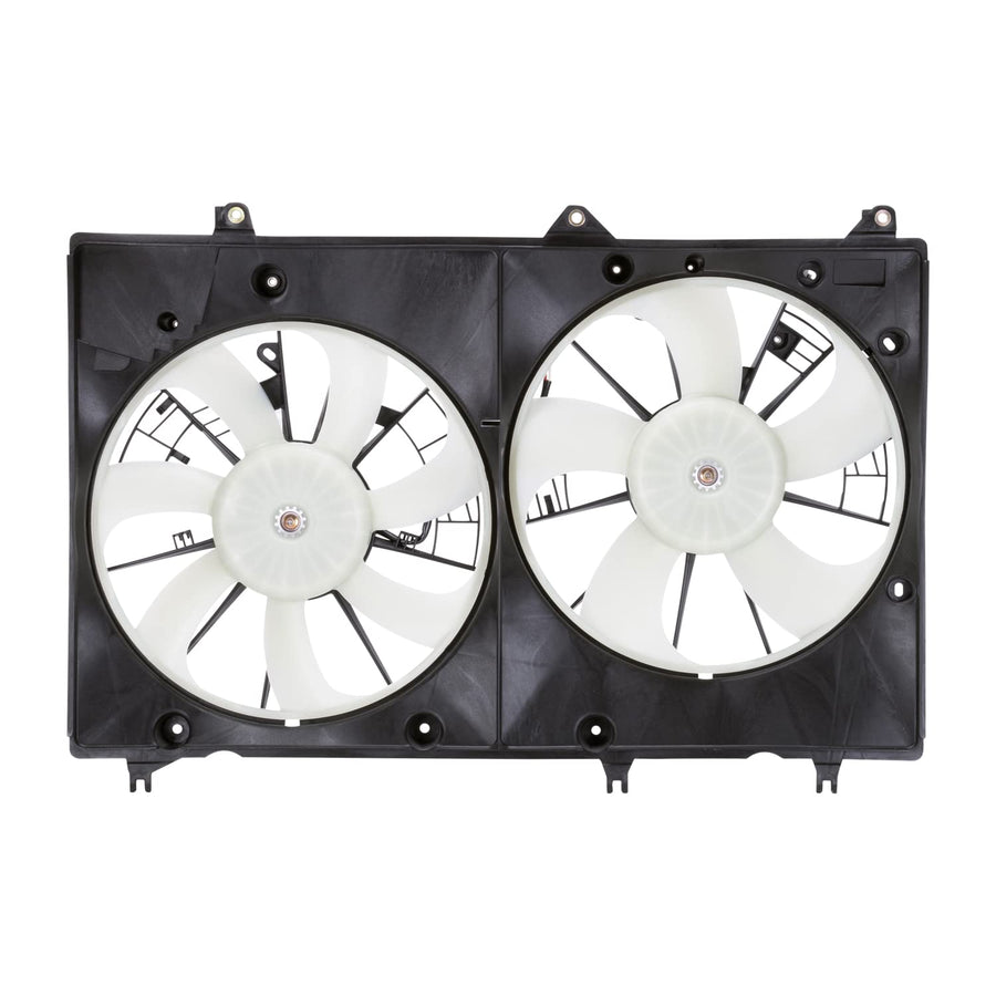 Toyota Highlander TYC 622020 Driver/Passenger Side Replacement Radiator/Condenser Cooling Fan Assembly
