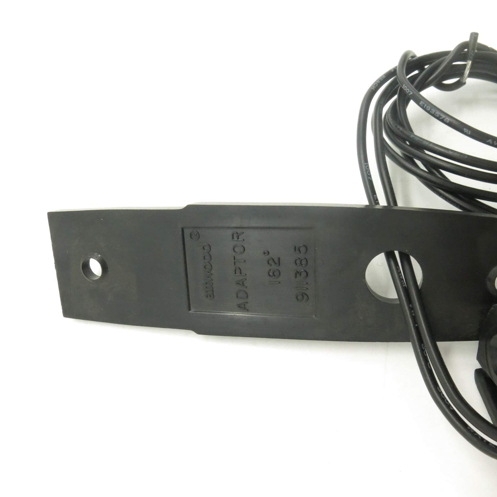 Vertical Mount Attwood 911490-1 2-Pin Light Pole Base for Straight Poles