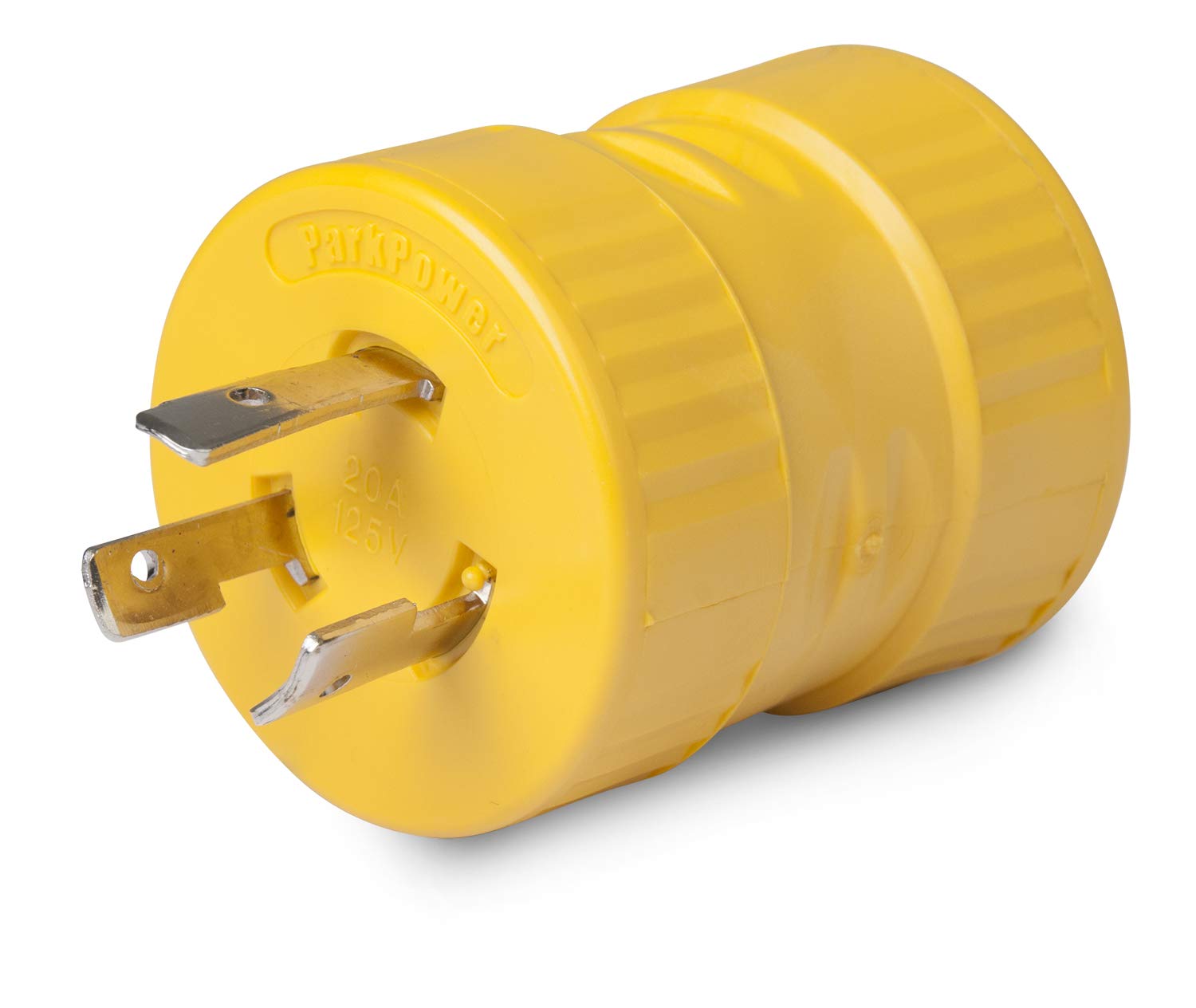Generator Adapter ParkPower by Marinco 127A, 30A/125V Connector and 20A/125V Locking Male Plug