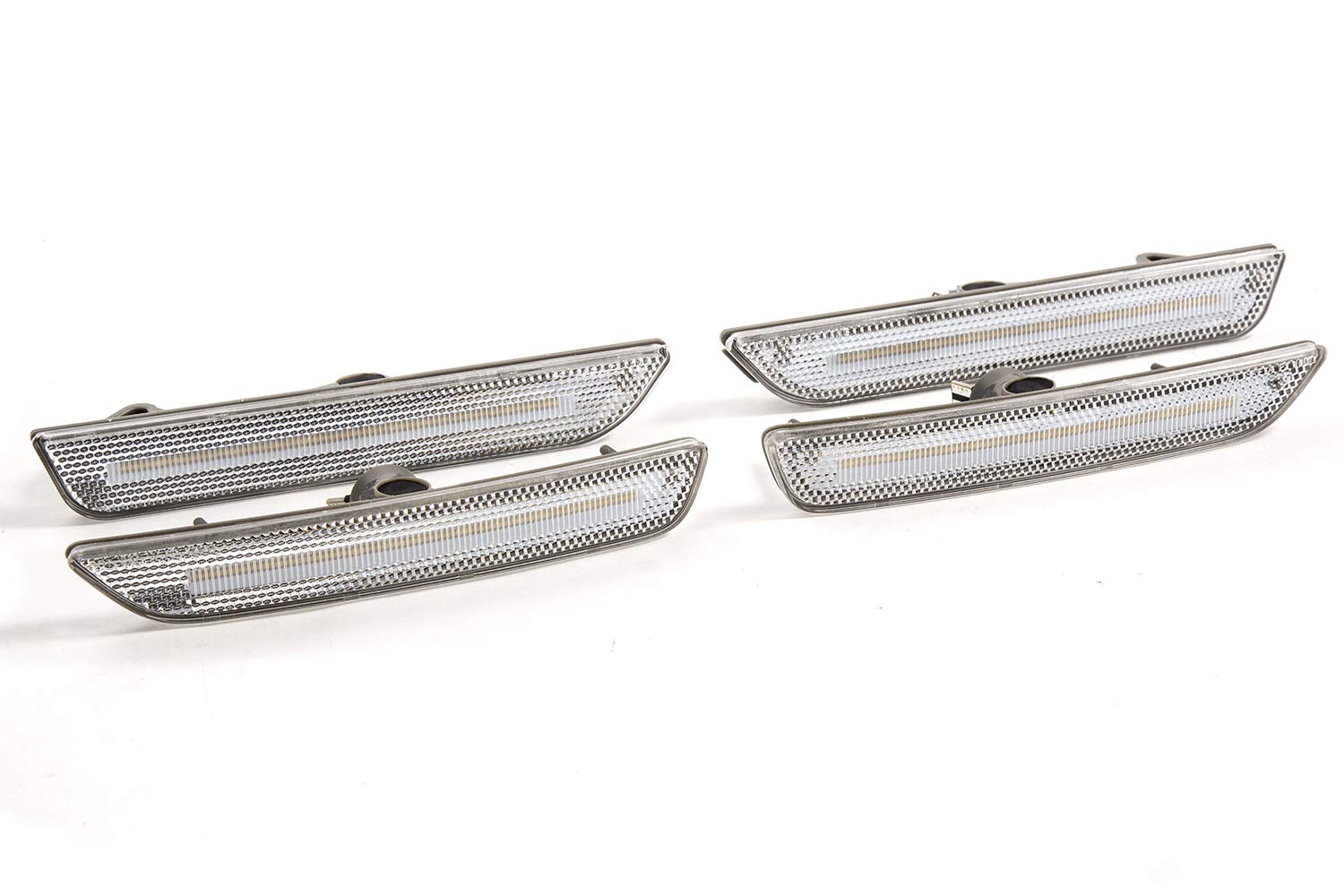 2010 Mustang LED Sidemarkers Clear Set Diode Dynamics