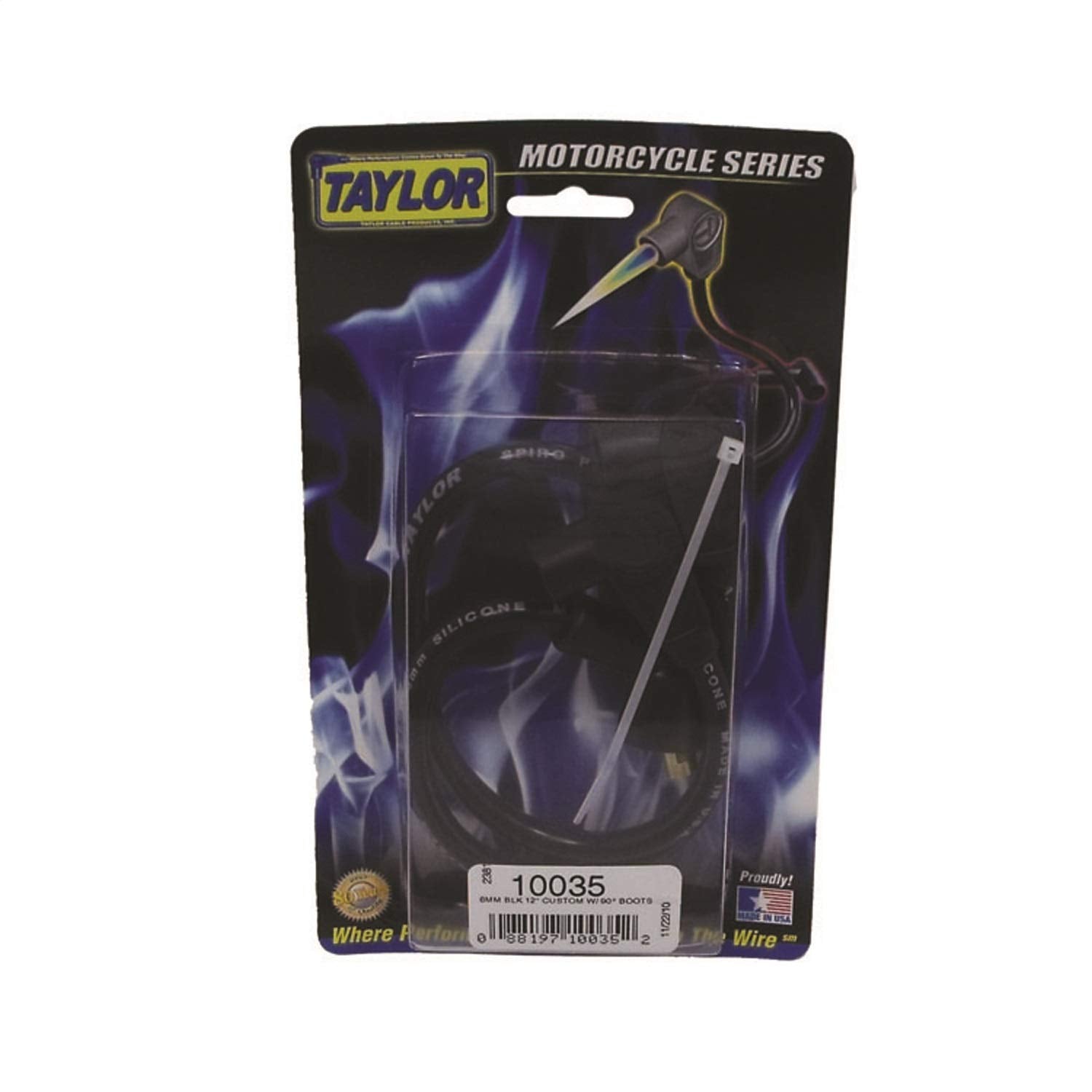 8mm Taylor Cable Spiro Pro Ignition Wire Set, 1 Pack
