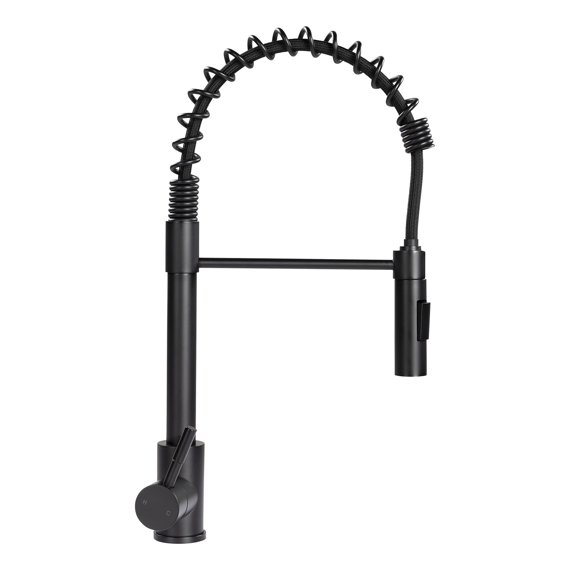 Lippert Coiled Pull Down Flow Max Kitchen Faucet for RVs and Residential,2021090598