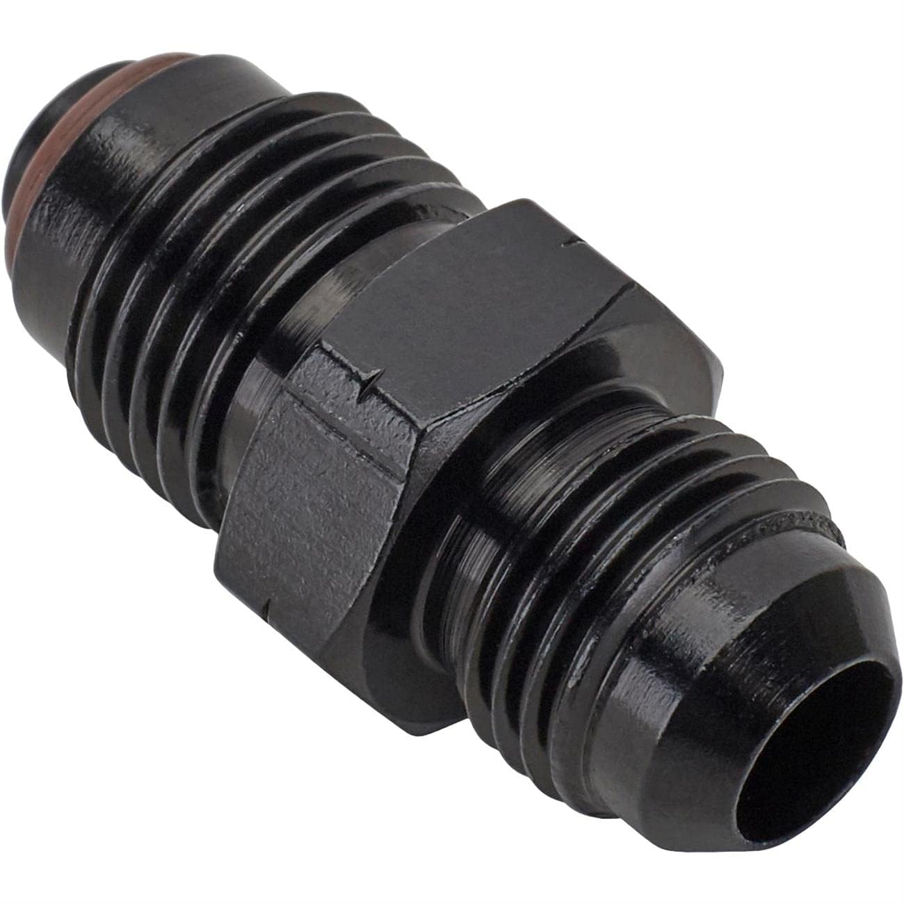 Fragola Performance Systems #6 X 16Mm X 1.5 Male Adapter-F.I. Black 491963-BL