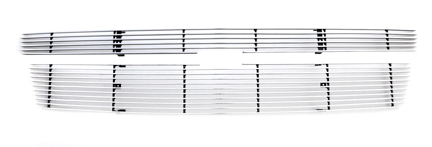 T-REX Grilles Billet Grille Compatible with Avalanche (2007-2013), 07-14 Suburban, Tahoe, Polished, 2 Pc, Overlay - PN #21051