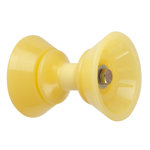 Bow Bell Roller Assembly - CE Smith - Durable Marine Tool - 3" - Yellow (29300)