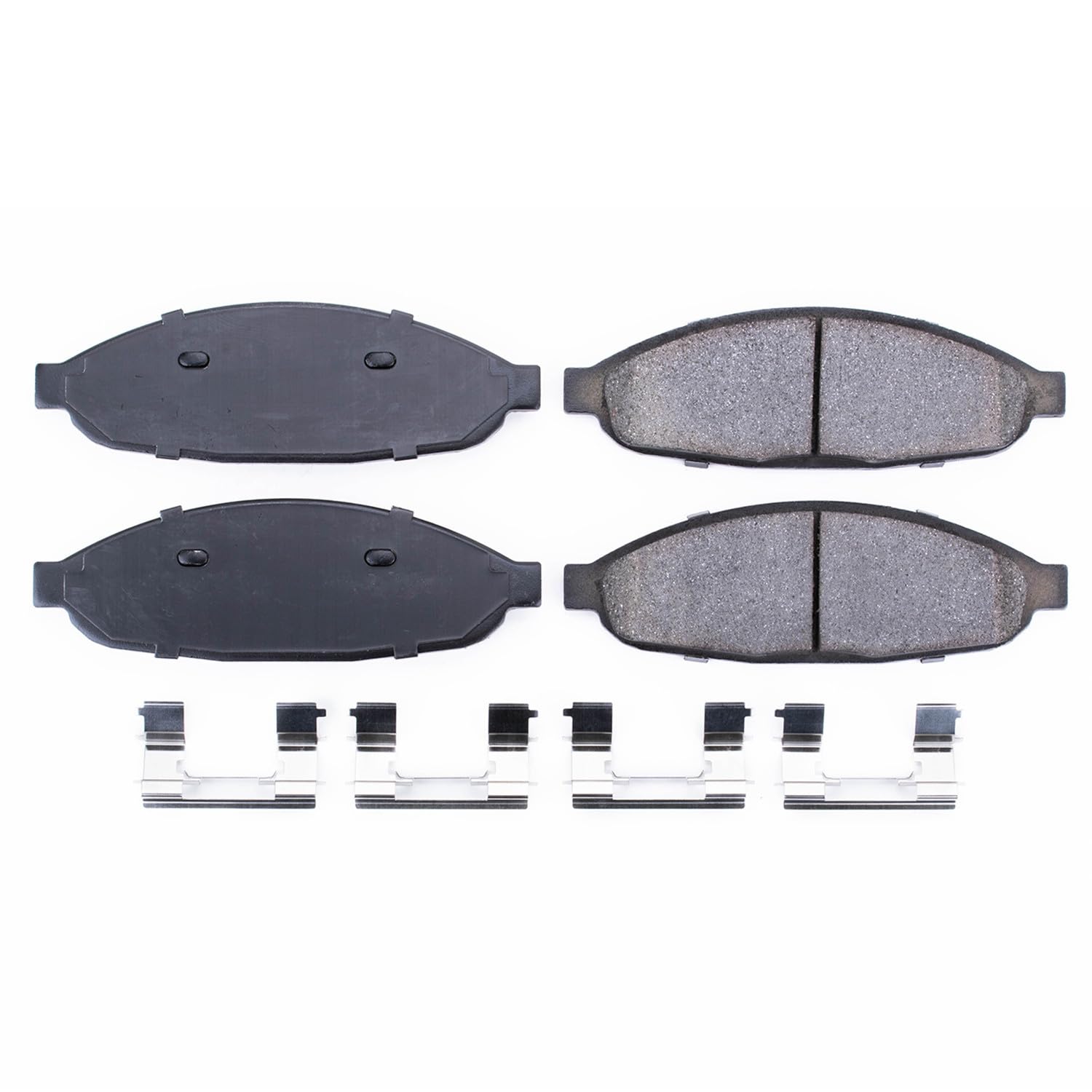 Power Stop Brake Kit Front For Chrysler Pacifica 2004-08 - Ceramic Brake Pads With Installation Hardware, 17-997
