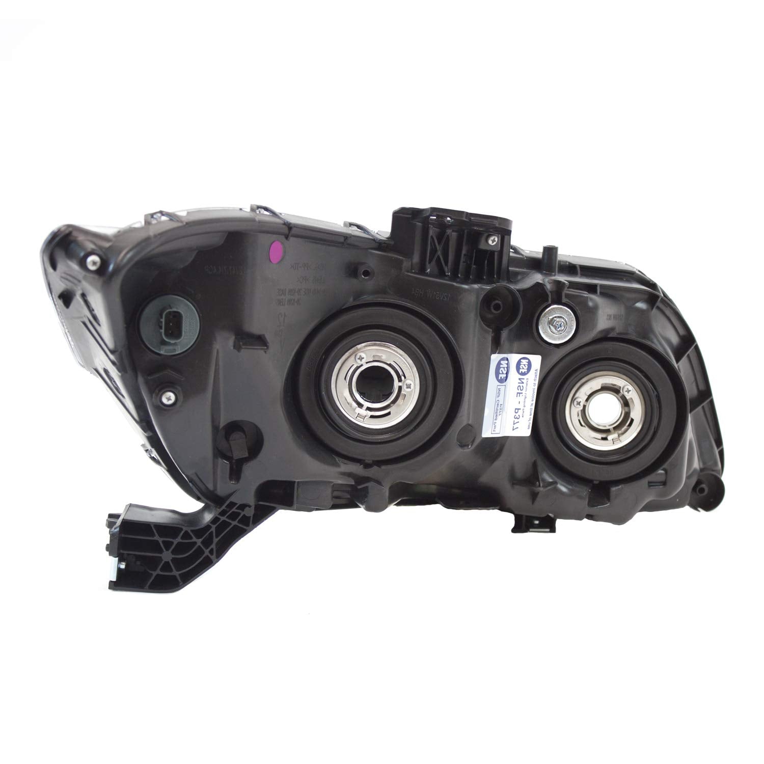 Left TYC Headlight Assembly Compatible with 2013-2015 Honda Civic