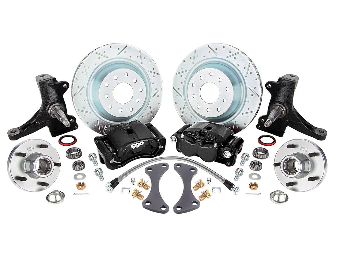 BBK5LOE60-62 Brothers Trucks 13" Big Brake Kit - 5 Lug - 2WD - Front