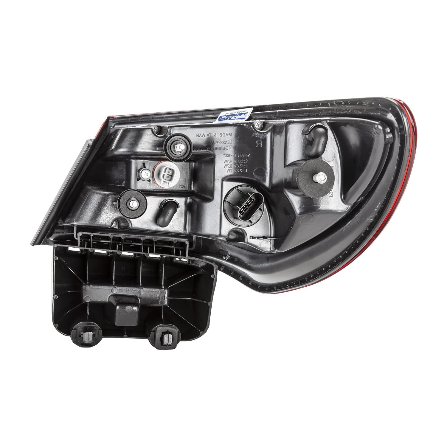 Left TYC Tail Light Assembly Compatible with 2011-2014 Chrysler 200