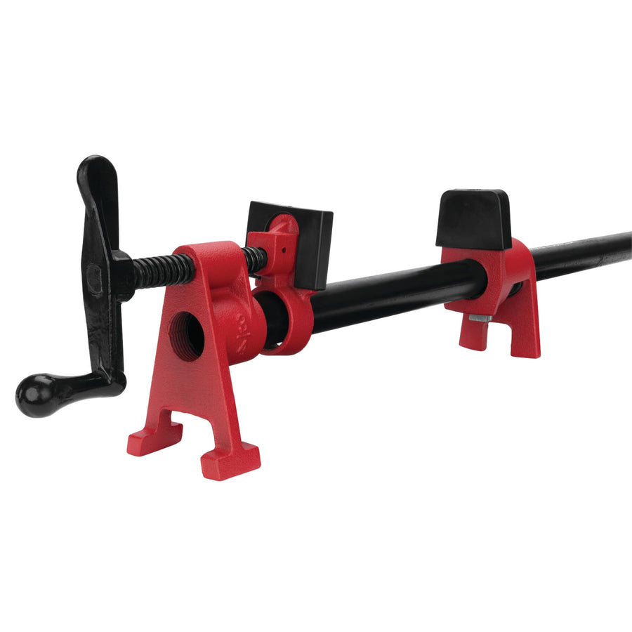 W3960 Performance Tool Cast Steel Pipe Clamp with Quick Release, 1250 lbs Clamping Pressure, 75-Inch Throat Depth, Fits 1/2-Inch NPT Pipe (not included)
