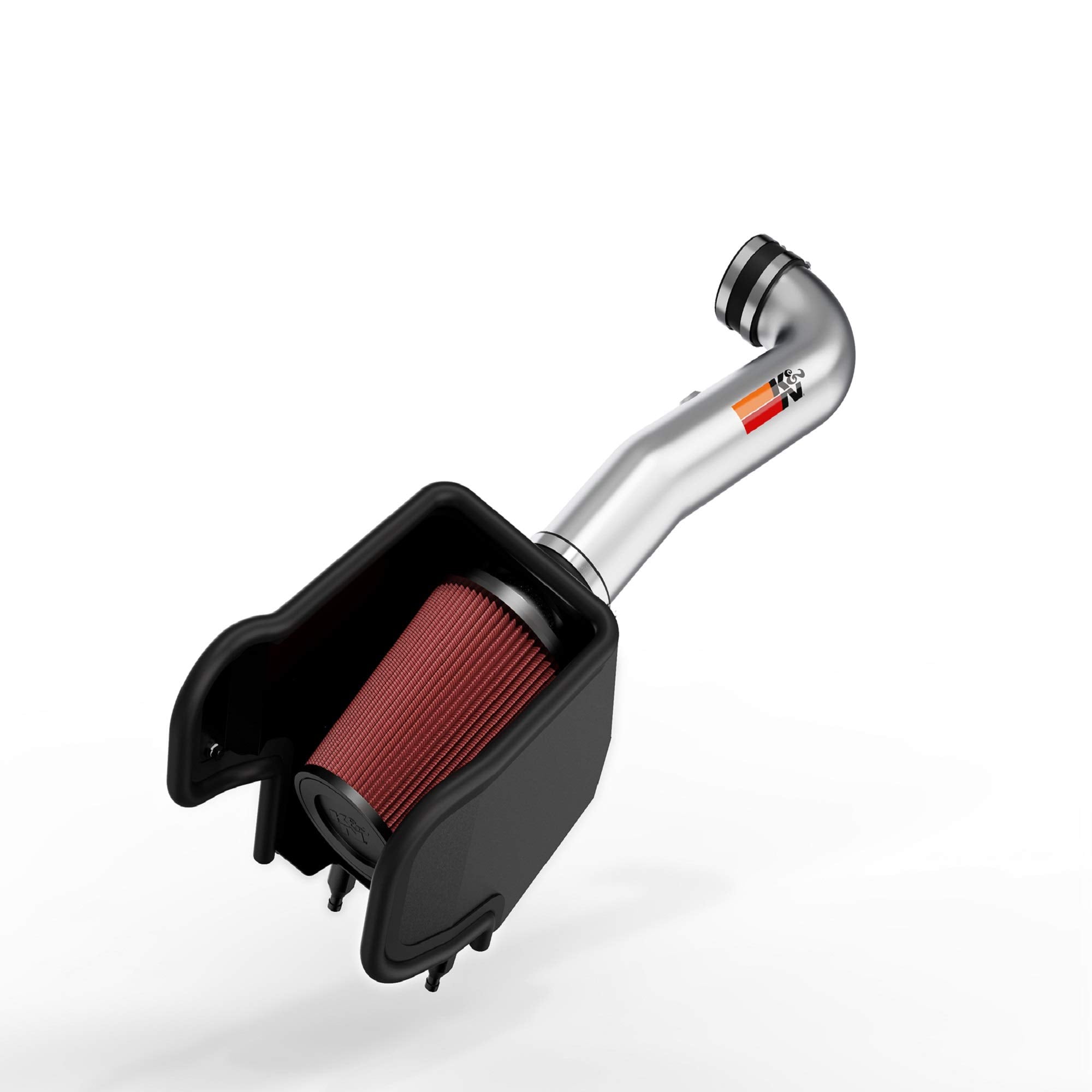 K&N Cold Air Intake System: Air Filter High-Flow, Increase Performance & Towing: Compatible with 2018-2025 JEEP, Gladiator, Wrangler, Wrangler JL, 77-1576KP